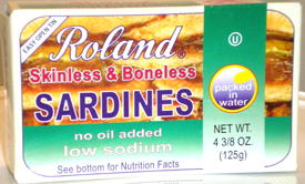 Roland Sardines Skinless & Boneless